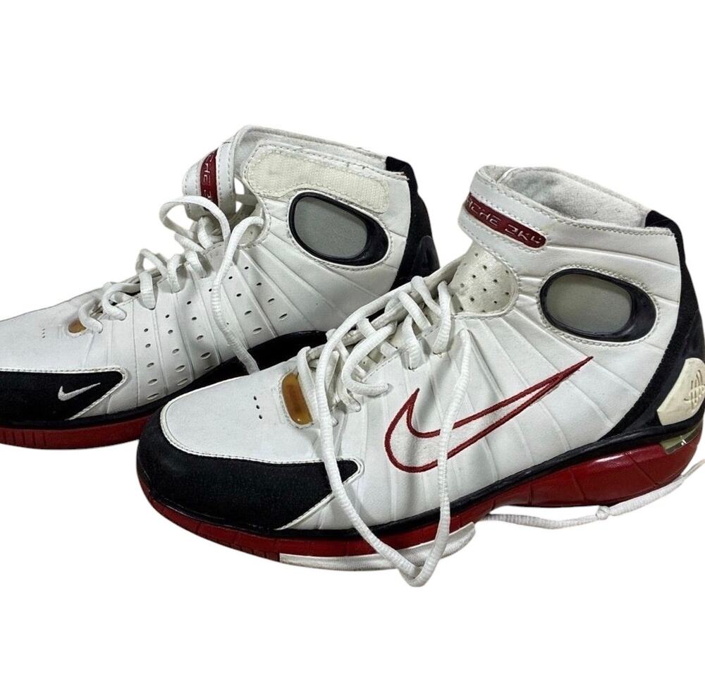 Vintage original 2004 Nike Air Zoom Huarache 2K4 basketball sneakers Size 8.5